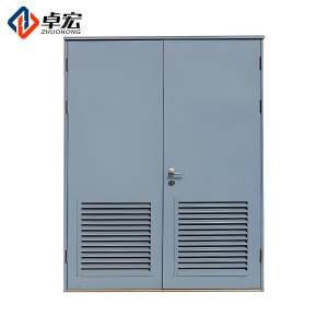 工业钢制百叶门